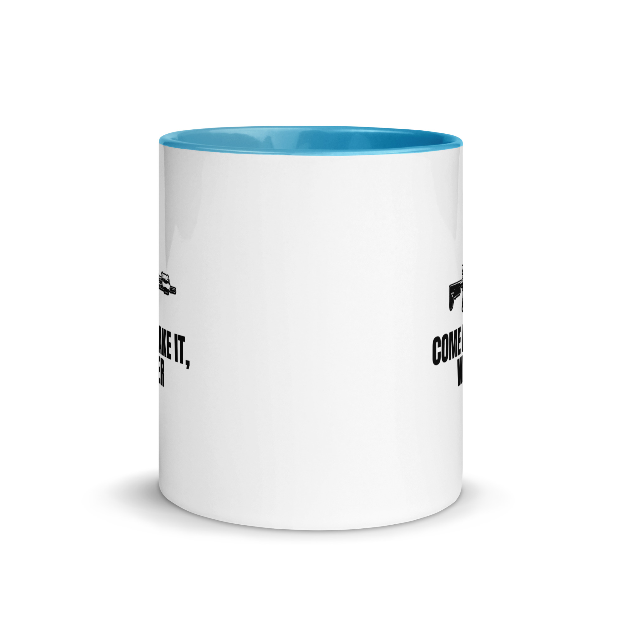 Come and Take it Whitmer Mug with Color Inside - Image 6