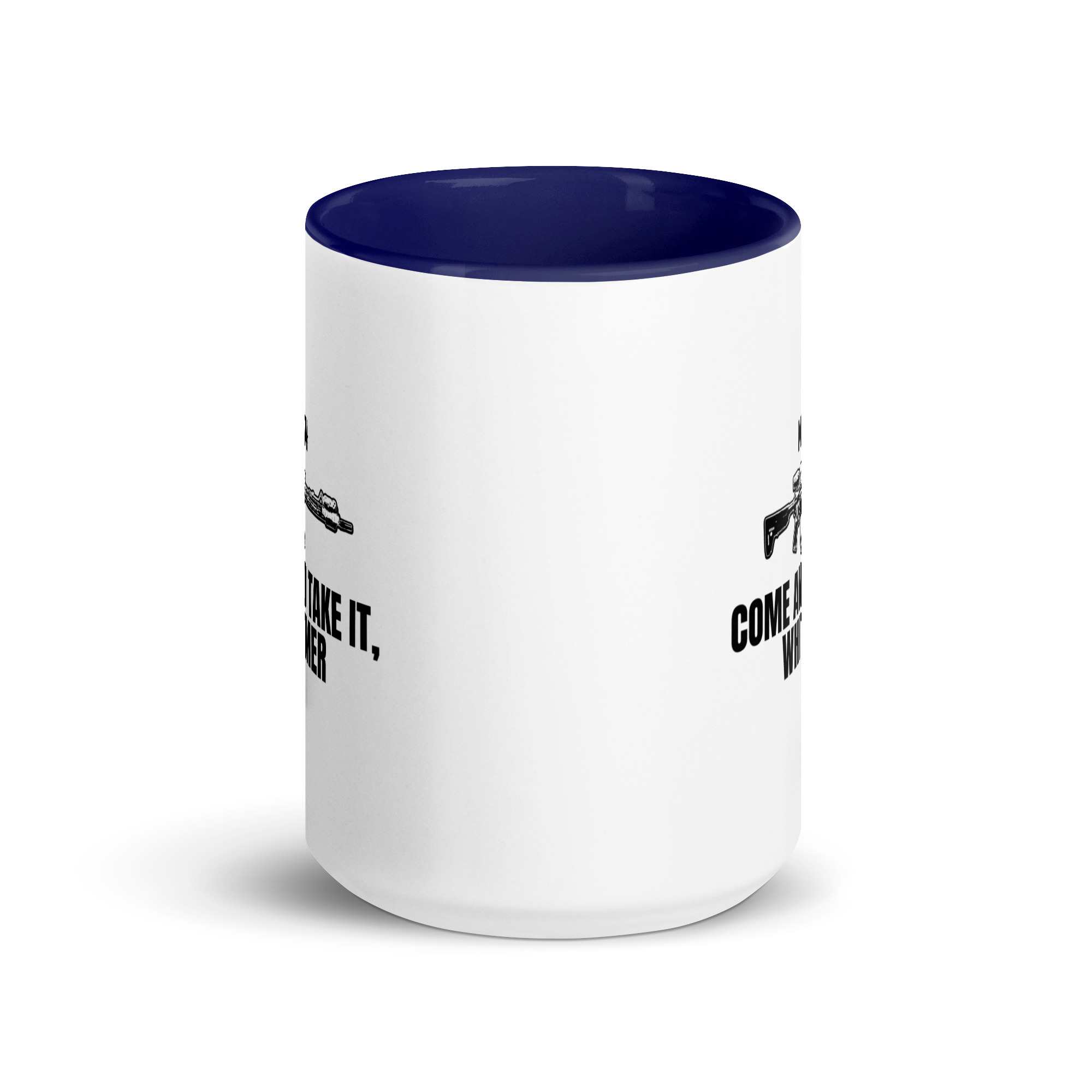 Come and Take it Whitmer Mug with Color Inside - Image 20