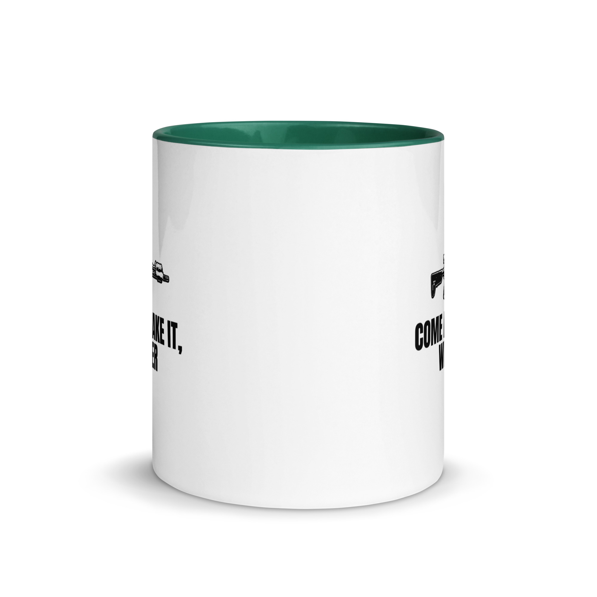 Come and Take it Whitmer Mug with Color Inside - Image 5