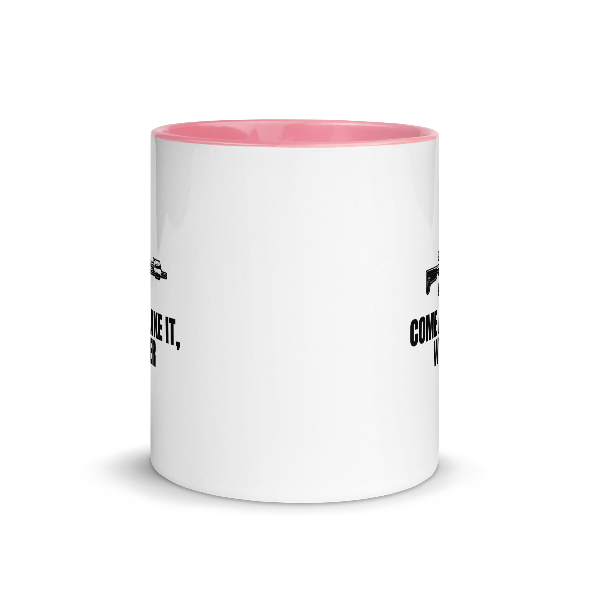 Come and Take it Whitmer Mug with Color Inside - Image 7