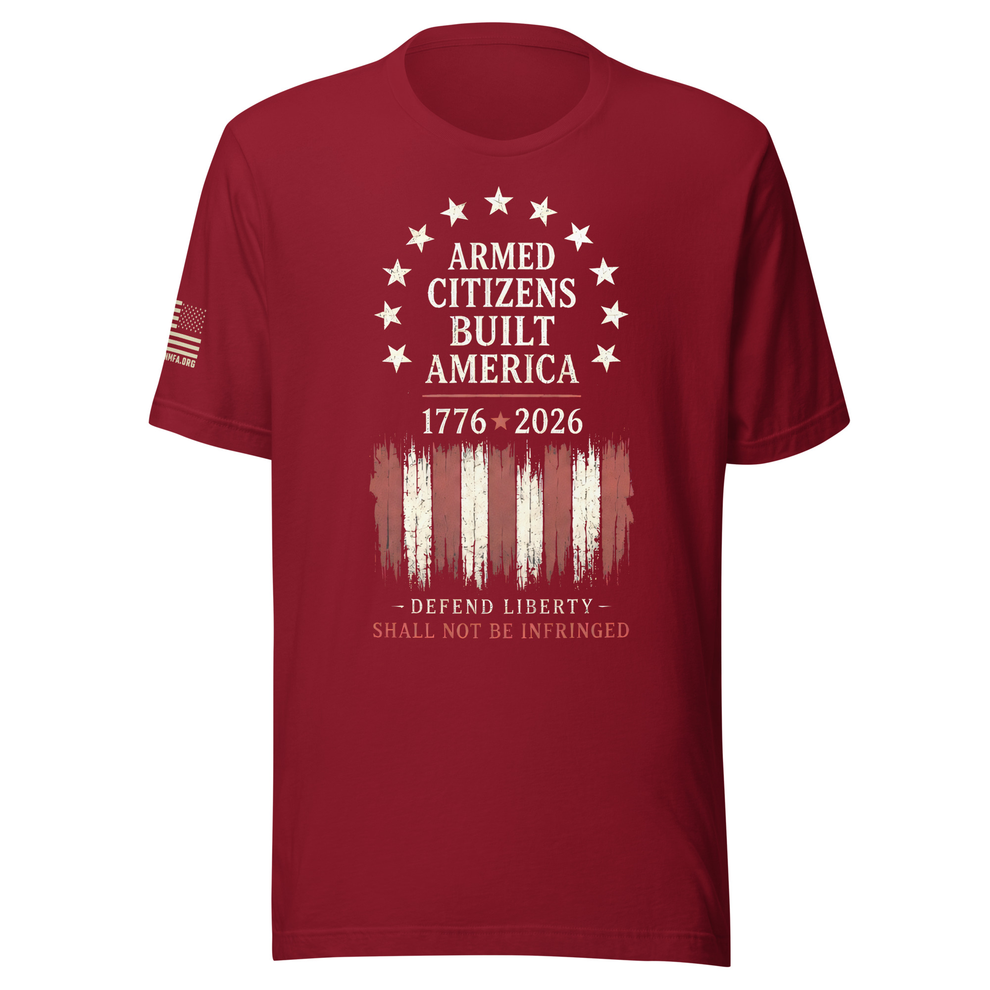 Supersoft – Short Sleeve – Unisex – “Armed Citizens Built America” - Image 3