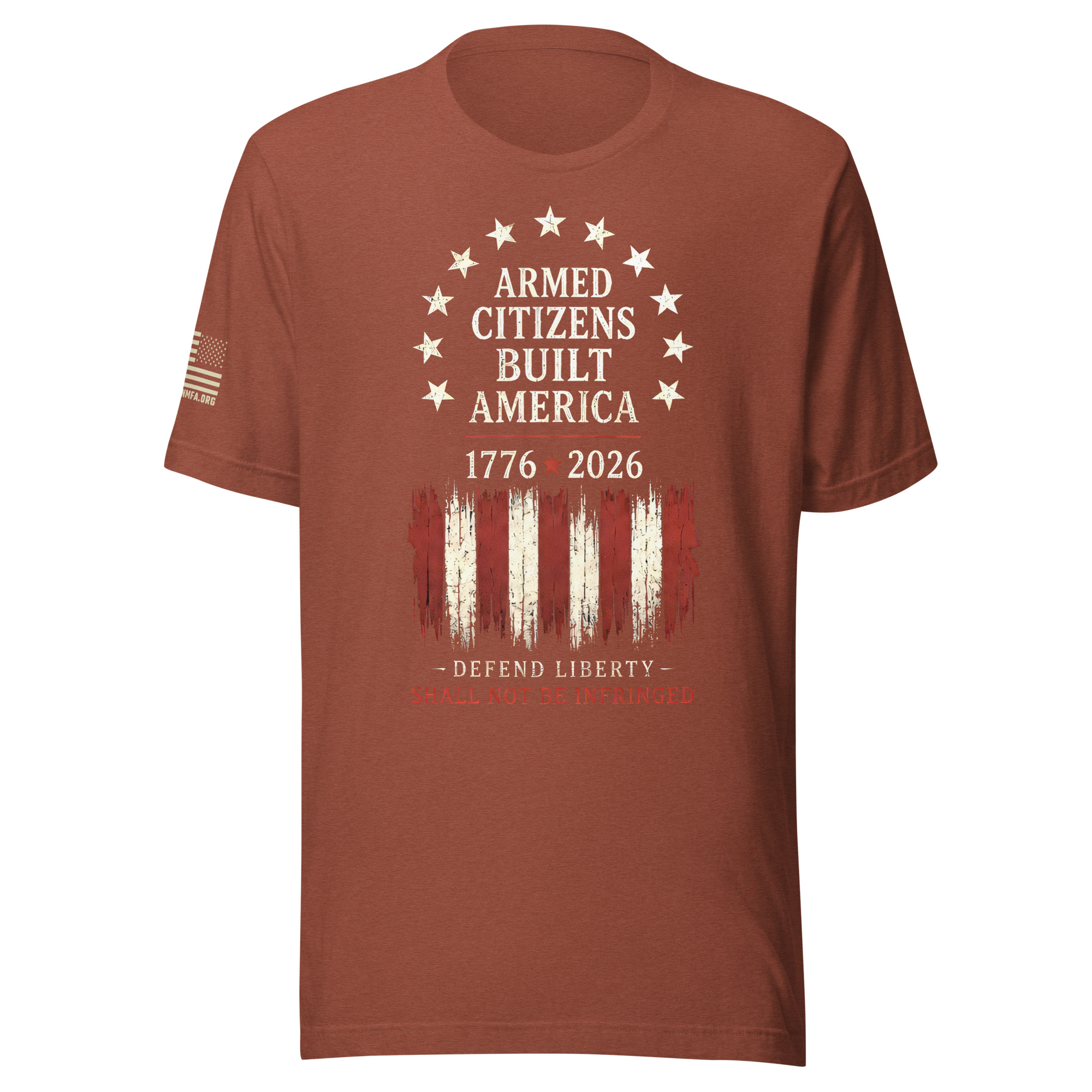 Supersoft – Short Sleeve – Unisex – “Armed Citizens Built America” - Image 13