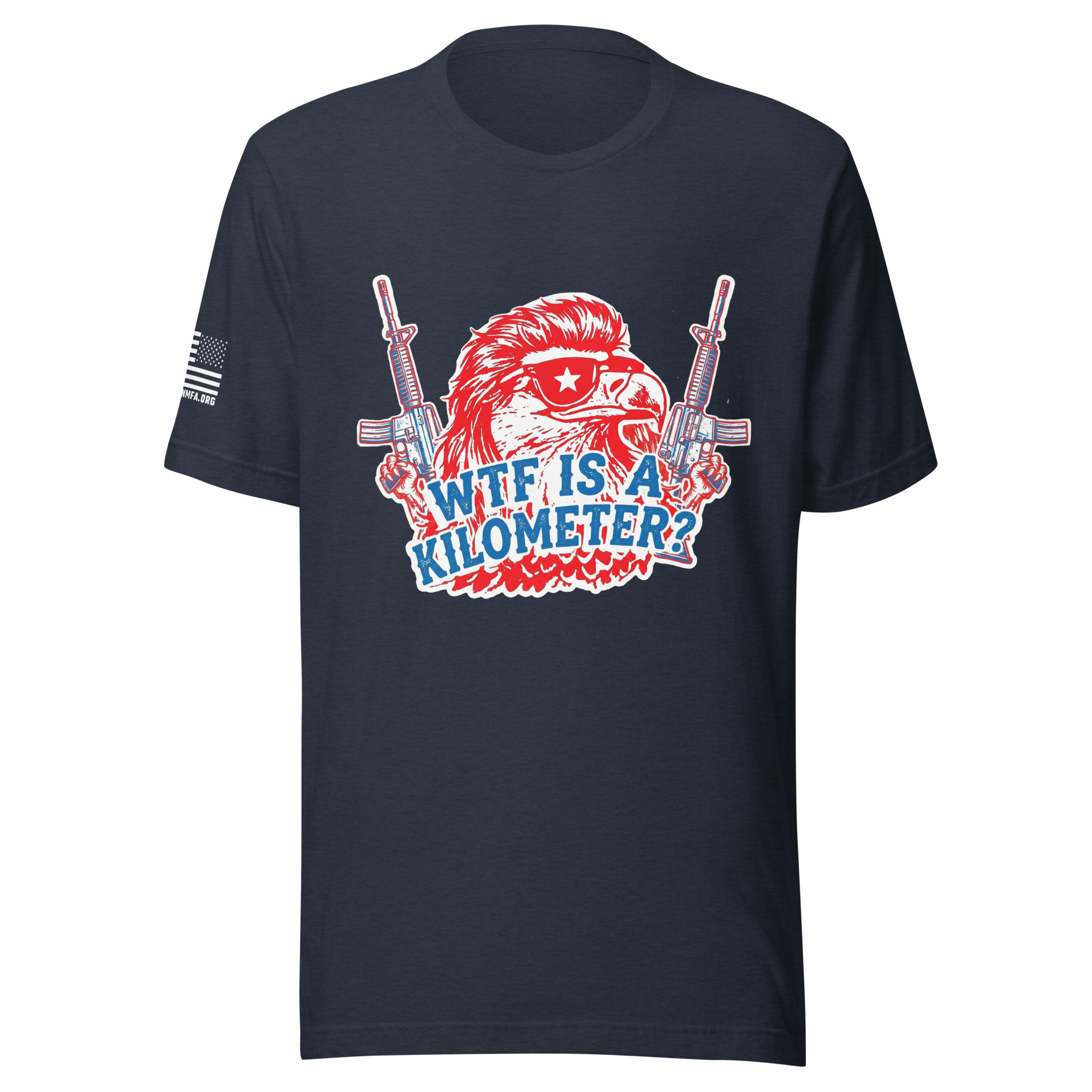 Supersoft – Short Sleeve – Unisex – "WTF Is A Kilometer” - Image 7
