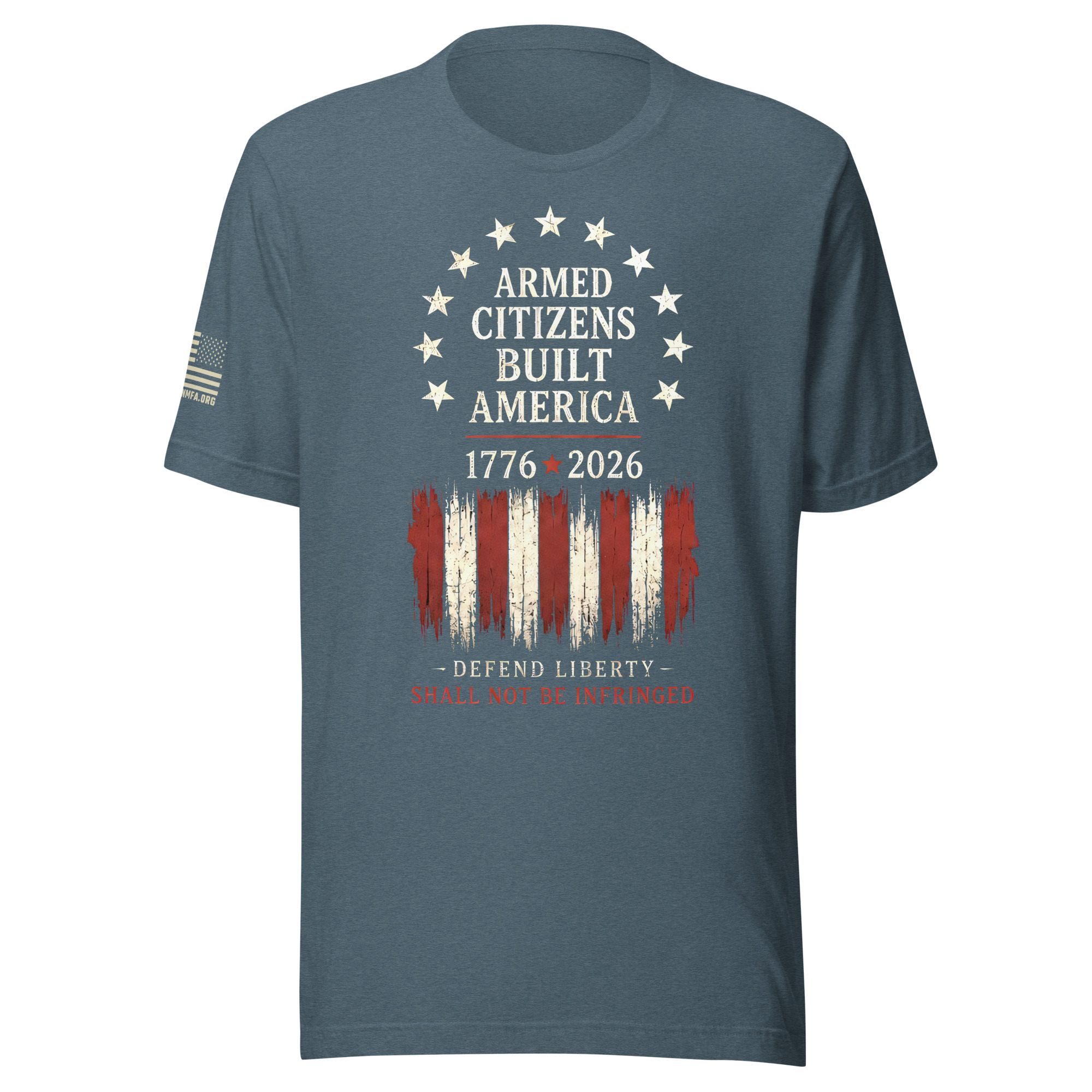 Supersoft – Short Sleeve – Unisex – “Armed Citizens Built America” - Image 15