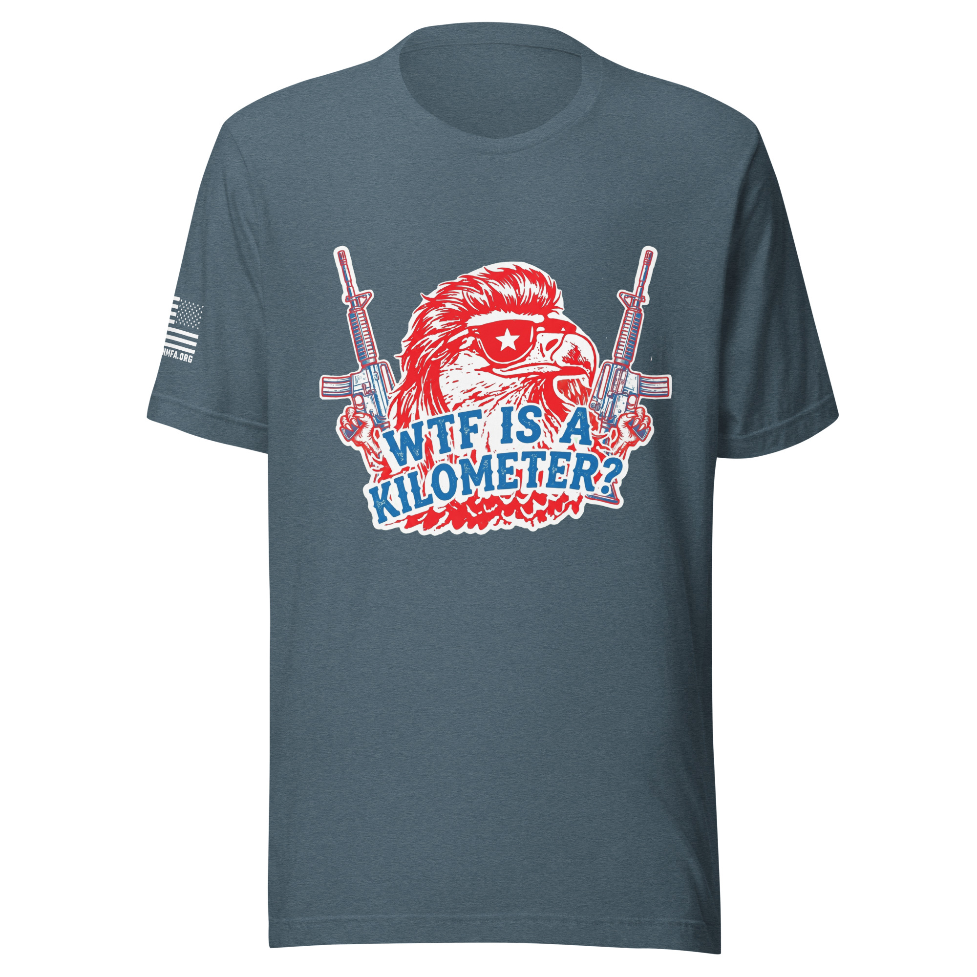 Supersoft – Short Sleeve – Unisex – "WTF Is A Kilometer” - Image 15