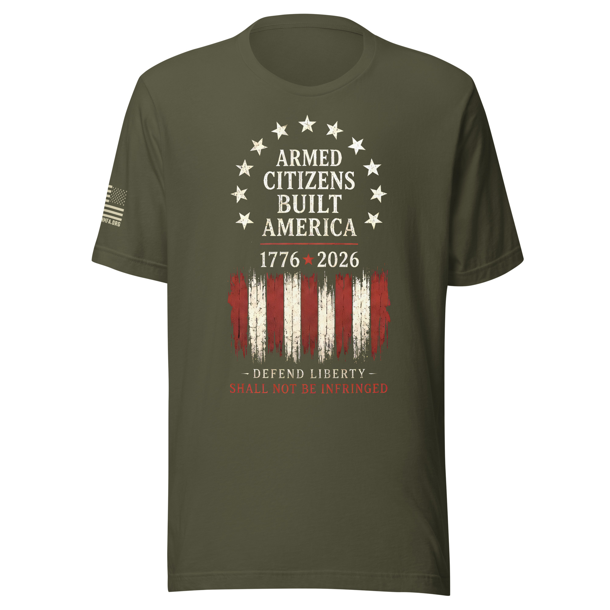 Supersoft – Short Sleeve – Unisex – “Armed Citizens Built America” - Image 9