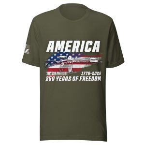 Supersoft – Short Sleeve – Unisex – “America’s 250th”
