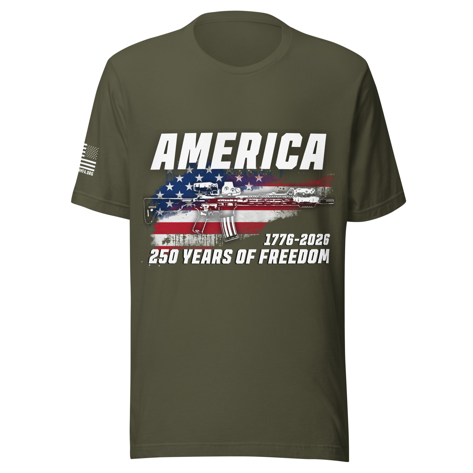 Supersoft – Short Sleeve – Unisex – “America’s 250th”