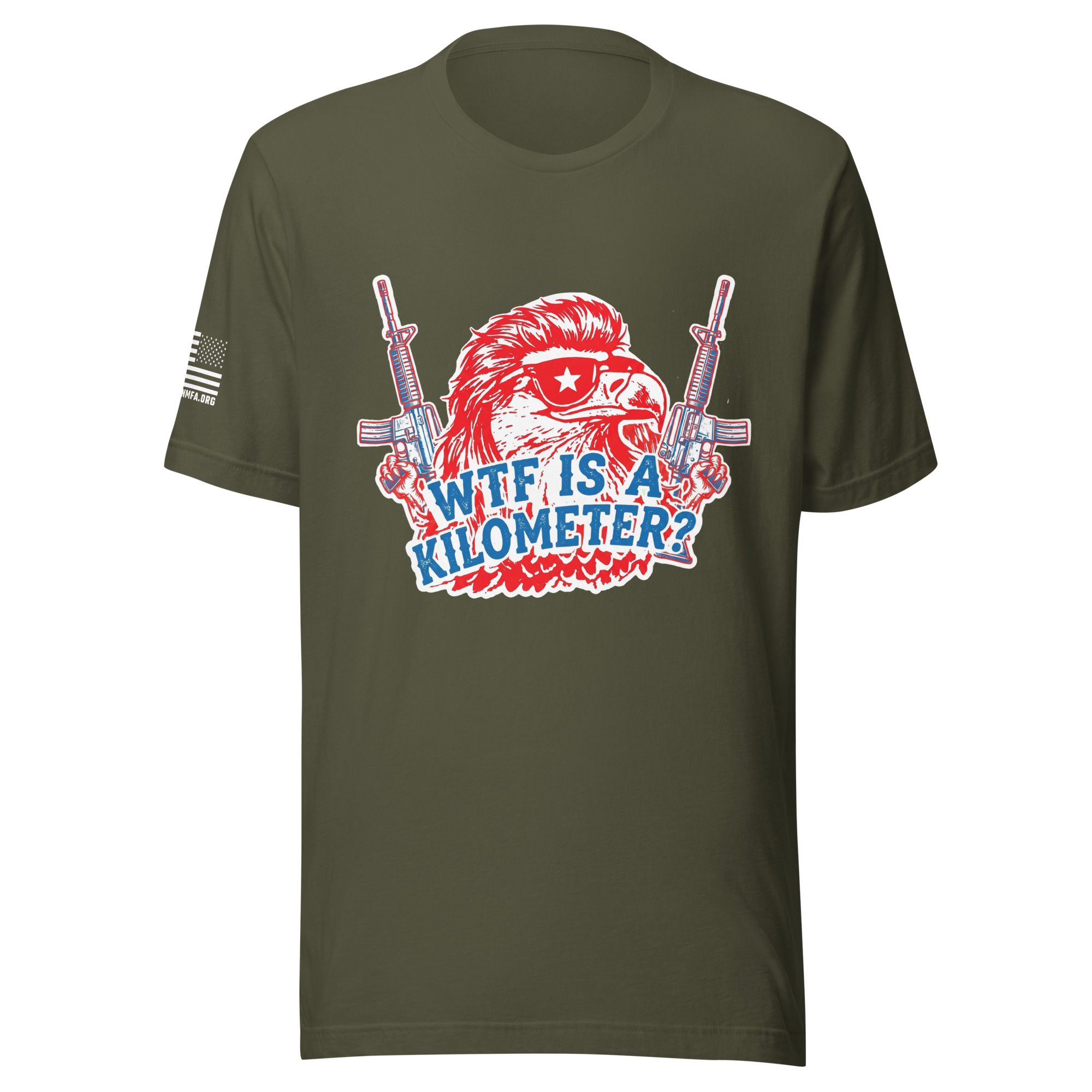 Supersoft – Short Sleeve – Unisex – "WTF Is A Kilometer” - Image 9
