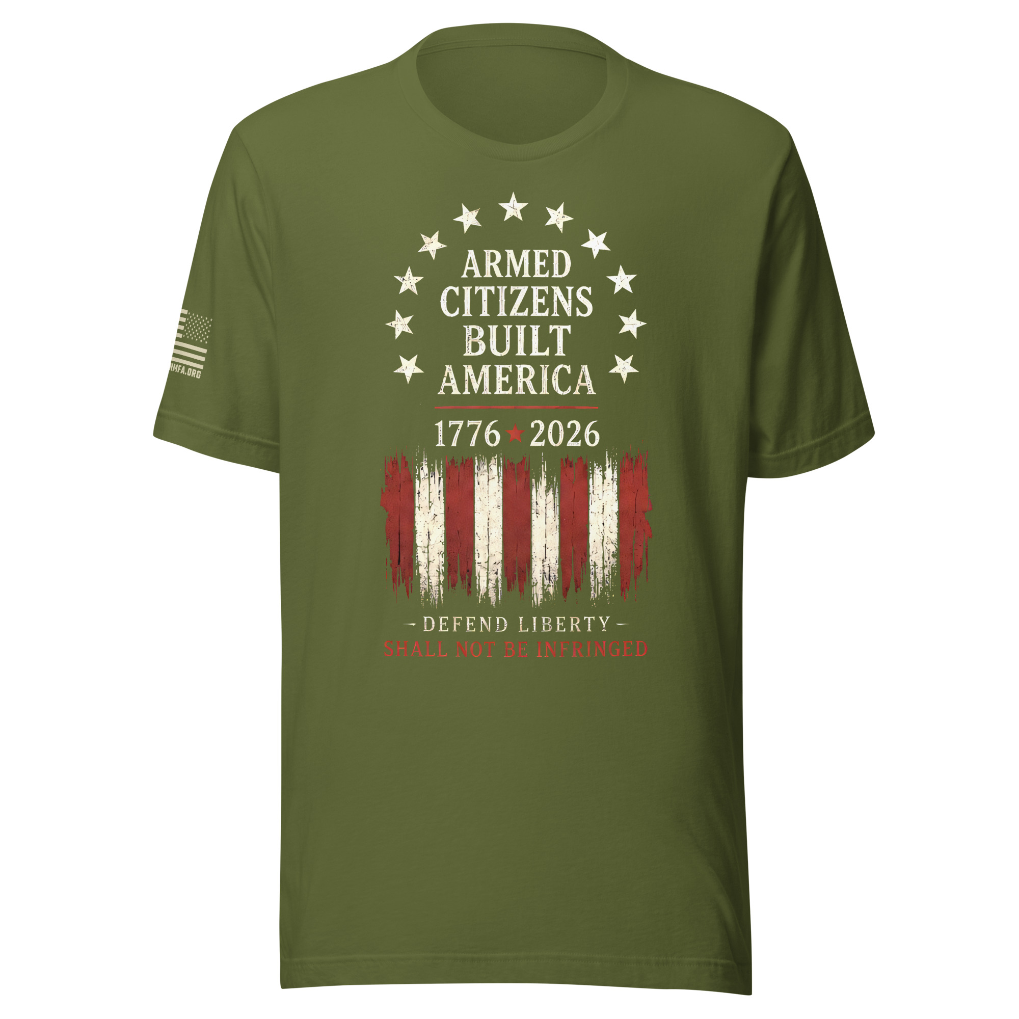 Supersoft – Short Sleeve – Unisex – “Armed Citizens Built America” - Image 17